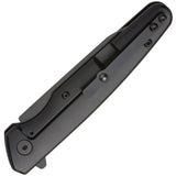 Browning Tie Fork Framelock Knife 3Inch D2 Black Oxide Blade Textured Stainless Handle Outdoor EDC by Browning