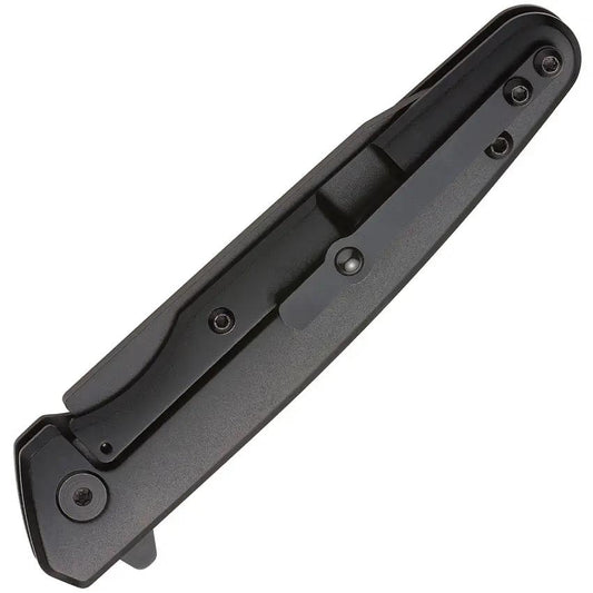 Browning Tie Fork Framelock Knife 3Inch D2 Black Oxide Blade Textured Stainless Handle Outdoor EDC by Browning