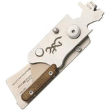 Browning Range Tool Multi Tool For Shotguns With Choke Wrench Framelock Stainless Handle by Browning