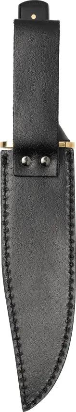 Browning Bowie Knife Ebony Wood Handle 12 Inch Full Tang Stainless Bowie Blade Black Stonewash Sheath For Outdoorsmen by Browning