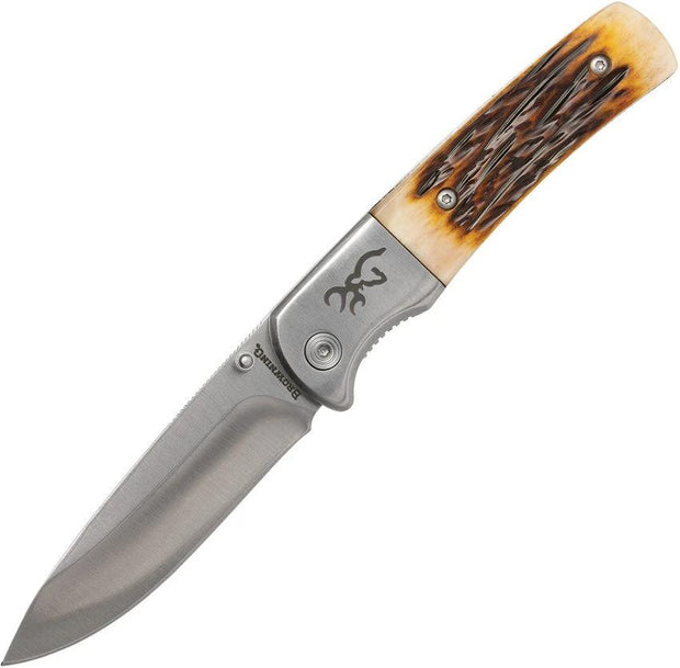 Browning Buckmark Hunter Linerlock Bone 3220500B by Browning