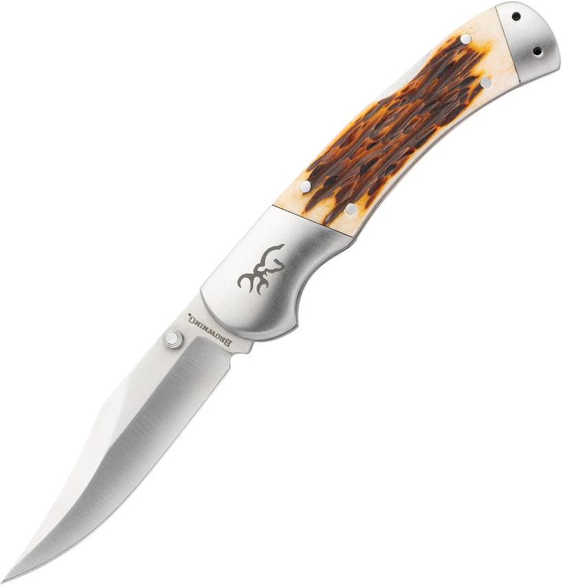 Browning Lockback Jigged Bone 3220530B by Browning