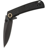 Buckmark Slim Linerlock Knife By Browning Premium Black D2 Blade 3.63in Closed For Outdoorsmen by Browning