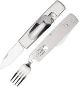 Browning Camp Knife 4.25 Inch Closed Stainless Handle Outdoor Multi Tool With Bottle Opener Can Opener For Outdoorsmen by Browning