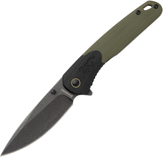 Browning Cedar Linerlock Black/Green 3220556B by Browning