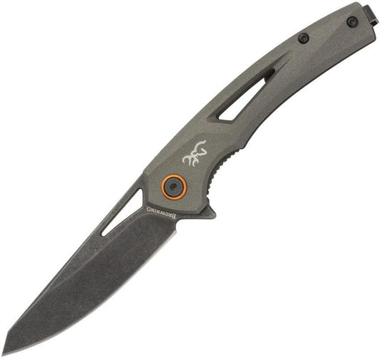 Browning South Slope Linerlock Gray 3220558B by Browning