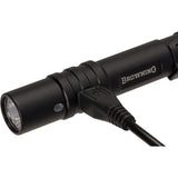 Browning MicroBlast USB Rechargeable Bore Light For Firearms Inspection 160 Lumens High Clip by Browning