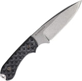 Bradford Knives Guardian 3.2 Rugged Full Tang Stonewash AEBL Outdoor Survival Knife With G10 Handle by Bradford Knives
