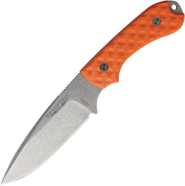 Bradford Knives Guardian 3.2 3D Org G10 3.2FE-005-AEBL by Bradford Knives