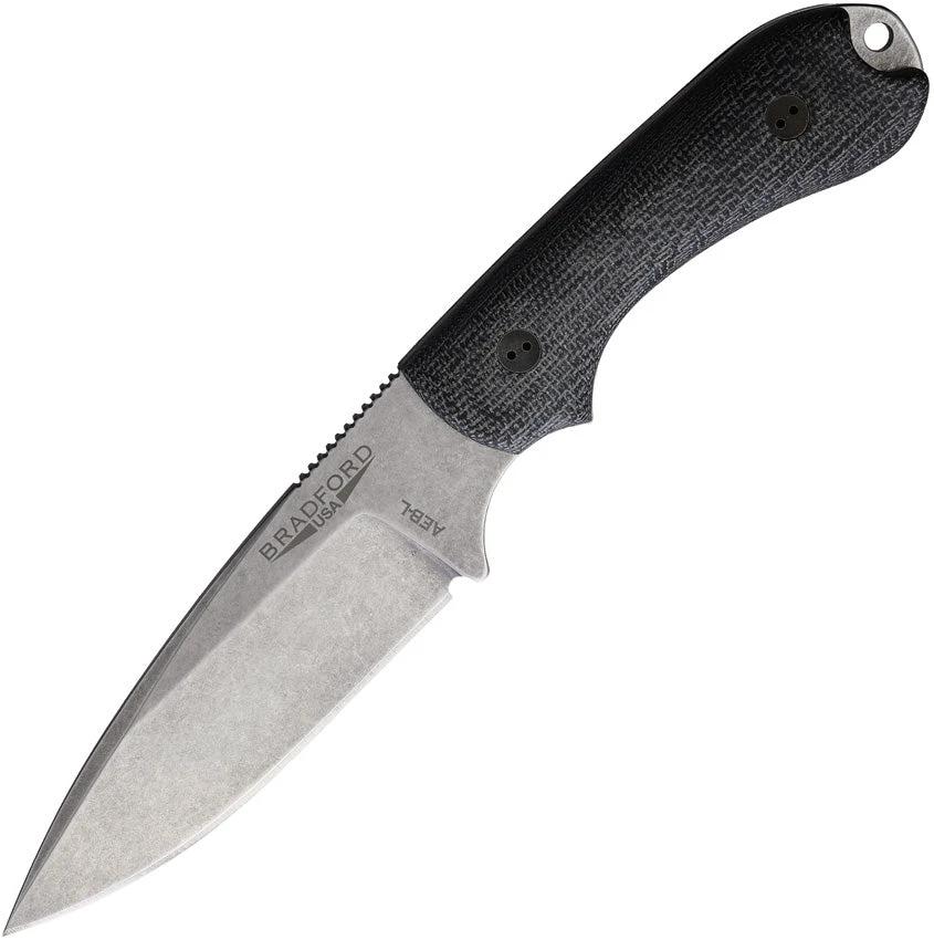 Bradford Knives Guardian 3.2 3D Black Micarta 3.2FE-101-AEBL by Bradford Knives
