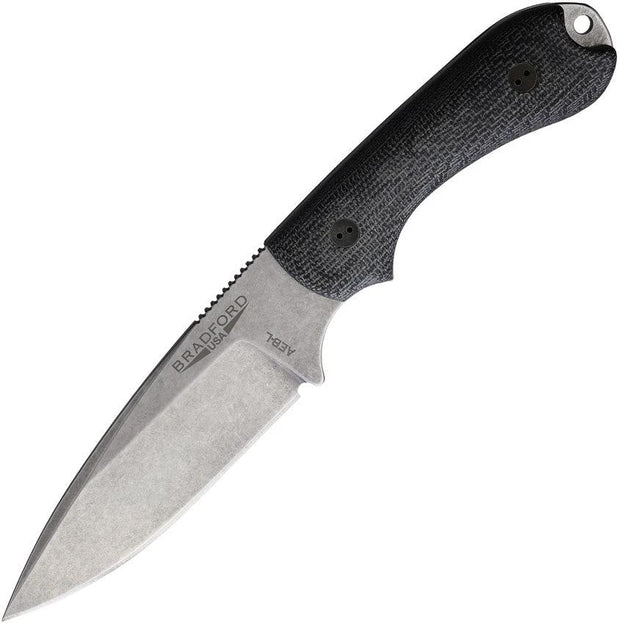 Bradford Knives Guardian 3.2 3D Black Micarta 3.2FE-101-AEBL by Bradford Knives