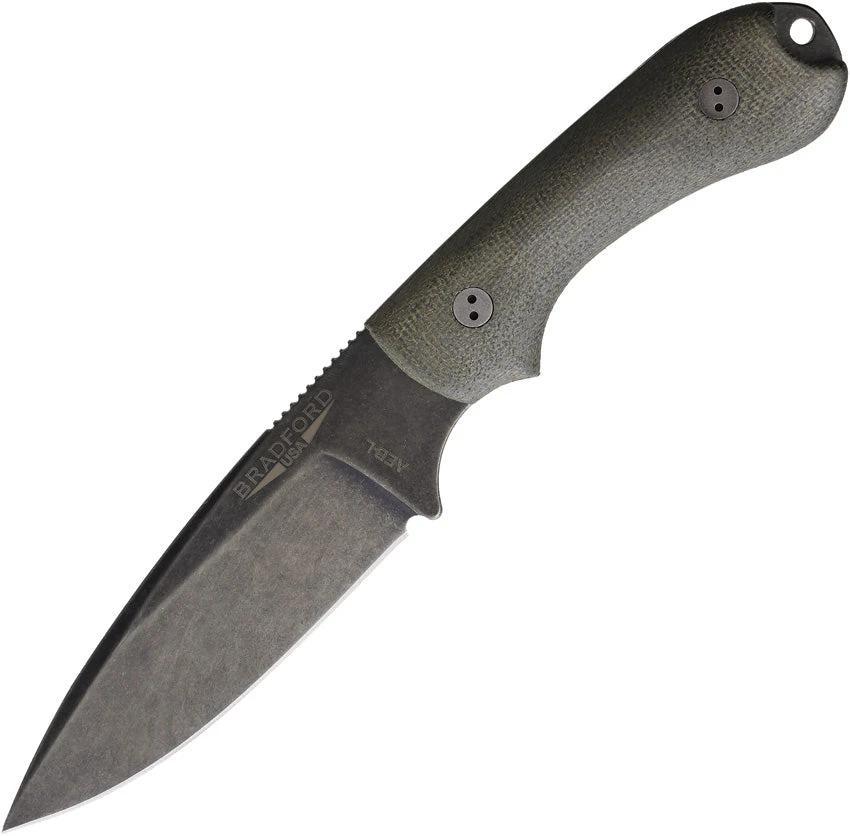 Bradford Knives Guardian 3.2 3D OD Micarta 3.2FE-102N-AEBL by Bradford Knives