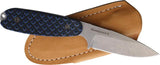 Bradford Knives Guardian 3.5 Sabre Blue N690 EDC Knife With G10 Handle 7.5 Inch Overall Drop Point Sabre Grind by Bradford Knives
