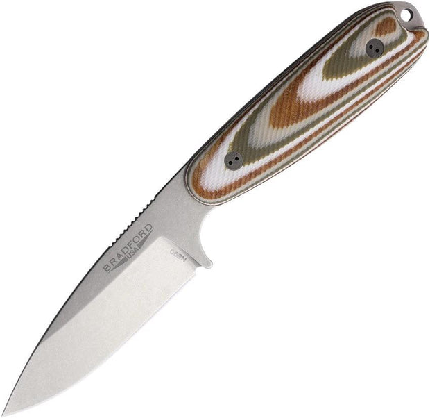Bradford Knives Guardian 3.5 Snow Camo 3.5S-127-N690 by Bradford Knives