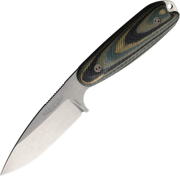 Bradford Knives Guardian 3.5 Forest G-Wood 3.5S-128-N690 by Bradford Knives