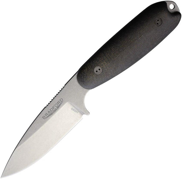 Bradford Knives Guardian 3.5 OD Green Burlap 3.5S-134-N690 by Bradford Knives