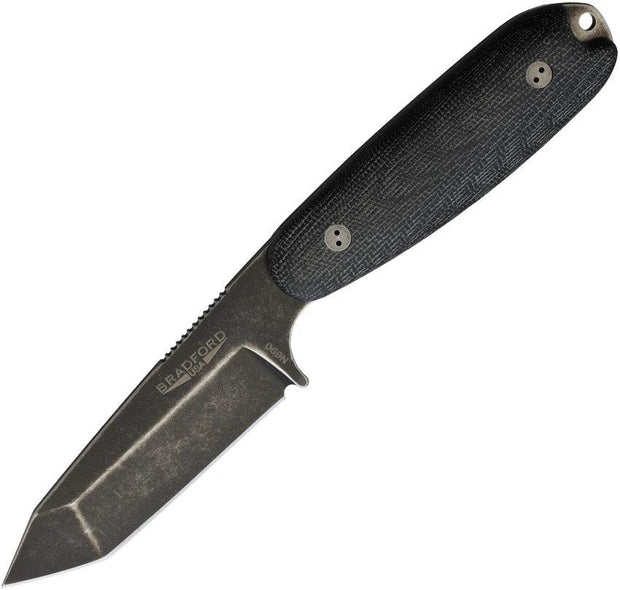 Bradford Knives Guardian 3.5 Tanto 3D Black 35T-101N-N690 by Bradford Knives