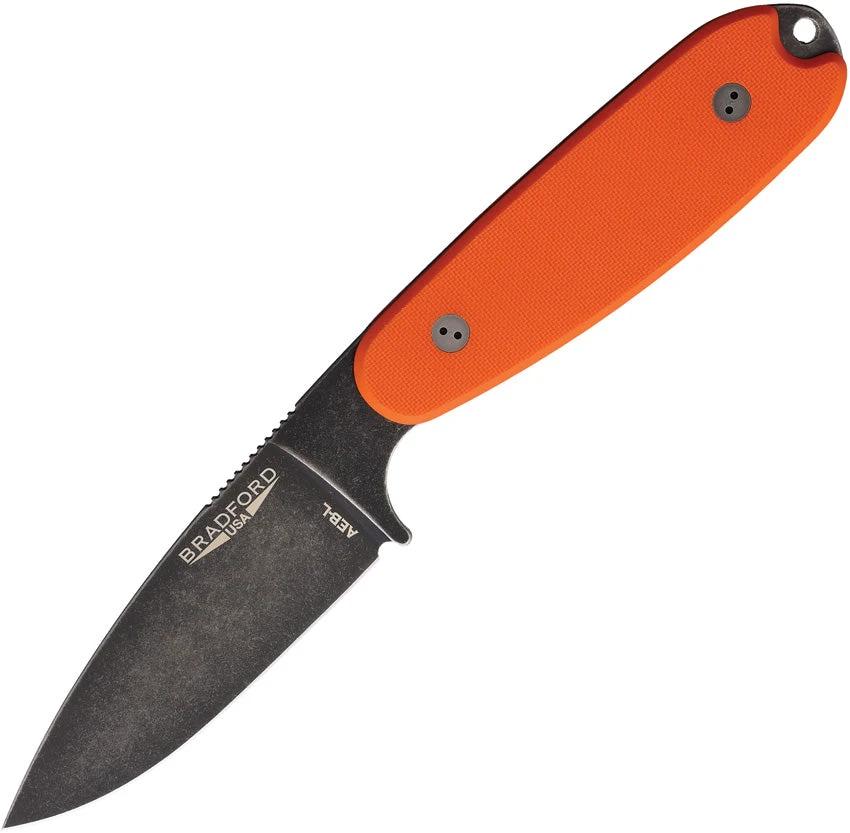 Bradford Knives Guardian 3.5 Ultralite Orange 3.5UL-005N-AEBL by Bradford Knives
