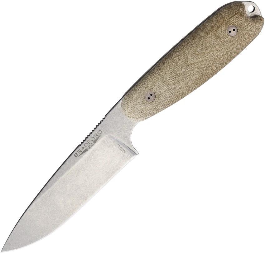 Bradford Knives Guardian 3.5XL Fixed Blade Grn 35XL-102-AEBL by Bradford Knives