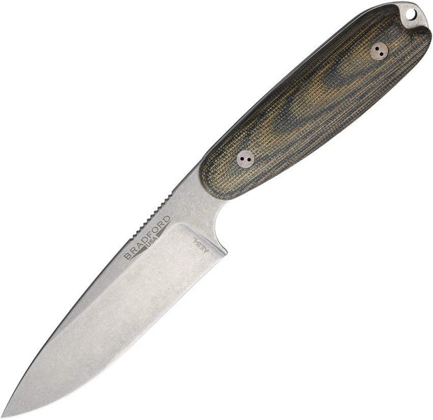 Bradford Knives Guardian 3.5XL Fixed Blade cam 35XL-109-AEBL by Bradford Knives