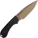 Bradford Knives Guardian 3 Cerakote Coyote Full Tang Fixed Blade For Outdoor Enthusiasts N690 Steel by Bradford Knives