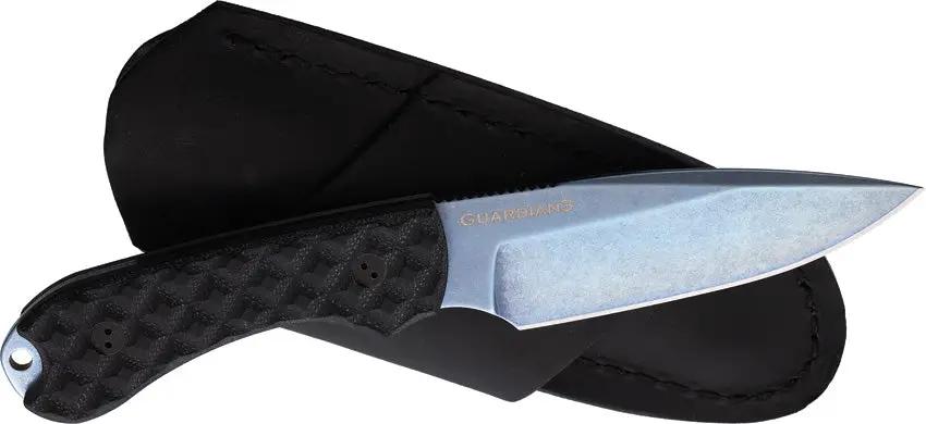 Bradford Knives Guardian 3 Blue PVD AEBL Full Tang Knife for EDC and Tactical Enthusiasts by Bradford Knives