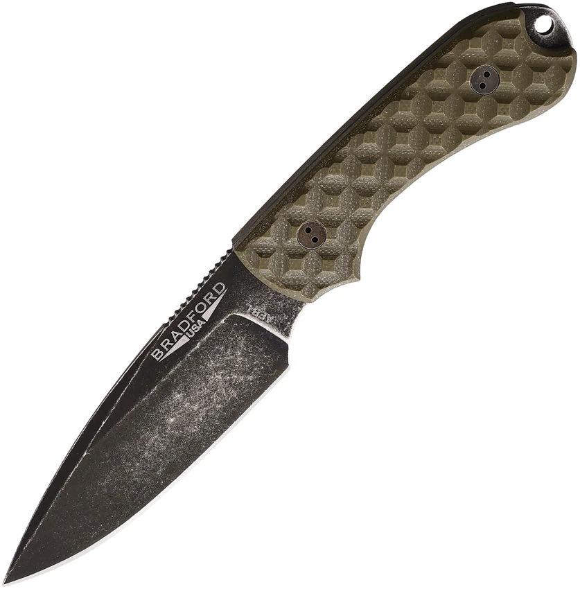 Bradford Knives Guardian 3 Textured OD 3FE-002N- AEBL by Bradford Knives