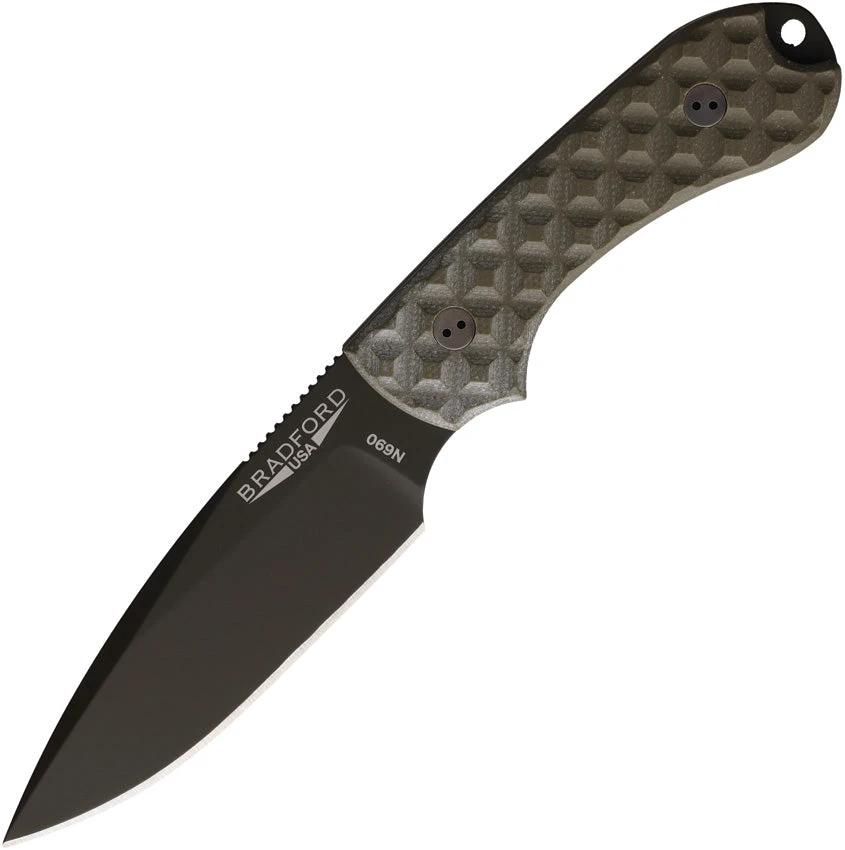 Bradford Knives Guardian 3 OD Cerakote 3FE-002OD-N690 by Bradford Knives