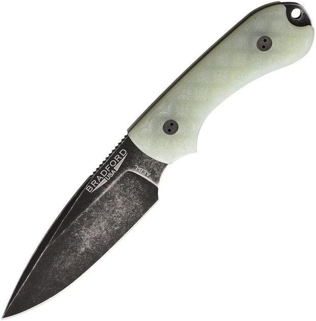 Bradford Knives Guardian 3 Textured Ghost 3FE-007N- AEBL by Bradford Knives