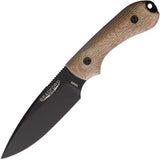 Bradford Knives Guardian 3 Natural Micarta 3FE-104B-N690 by Bradford Knives