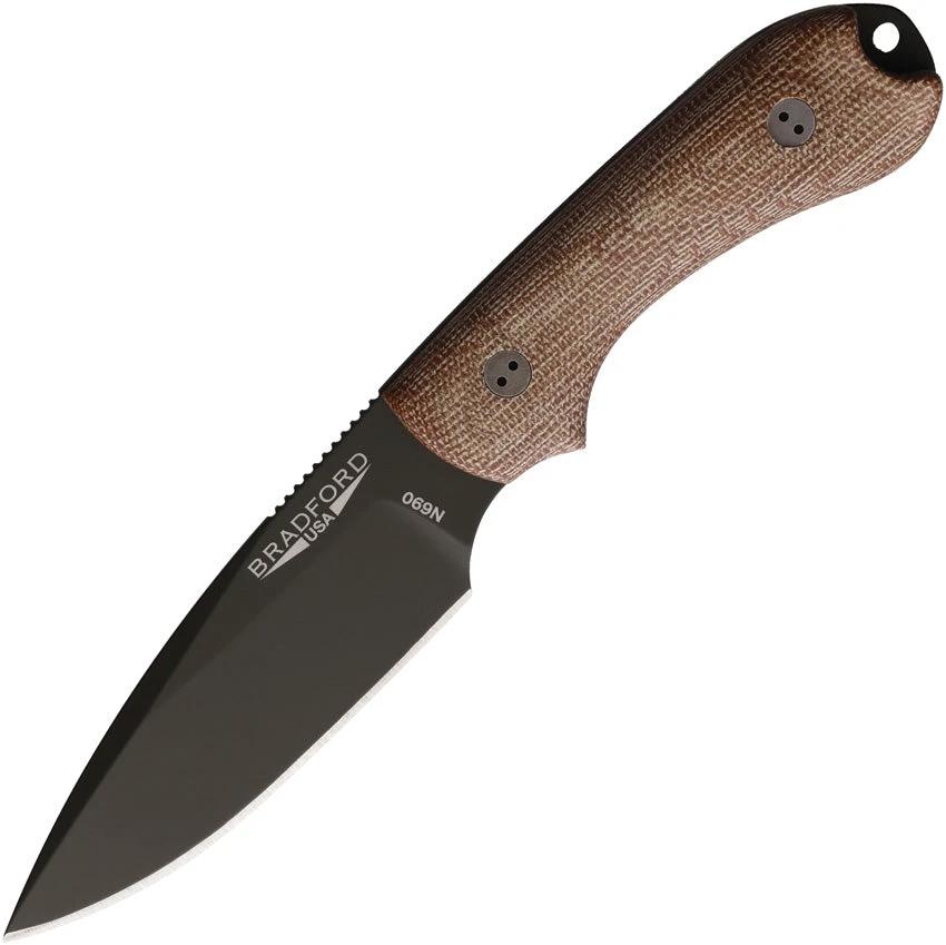 Bradford Knives Guardian 3 OD Cerakote 3FE-104OD-N690 by Bradford Knives