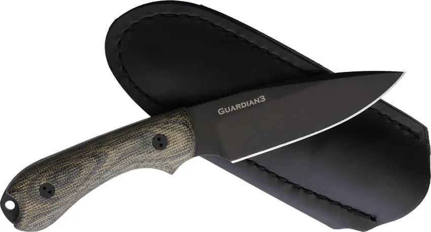 Bradford Knives Guardian 3 DLC 3D Camo G10 Handle Tactical Knife For Everyday Carry And Outdoor Enthusiasts by Bradford Knives