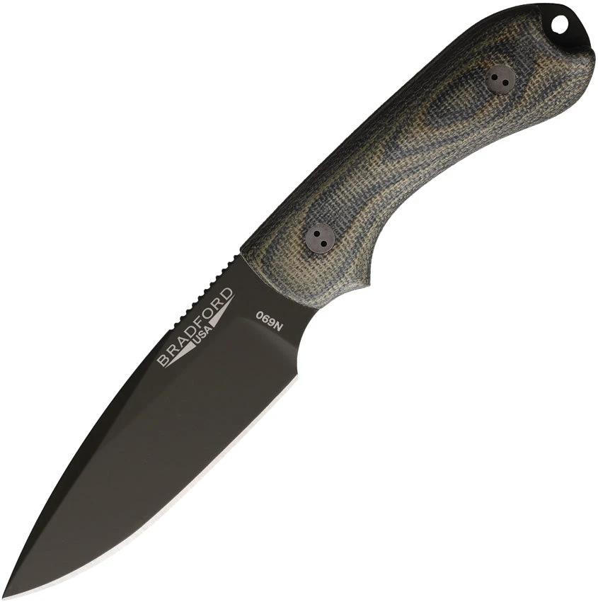 Bradford Knives Guardian 3 OD Cerakote 3FE-109OD-N690 by Bradford Knives