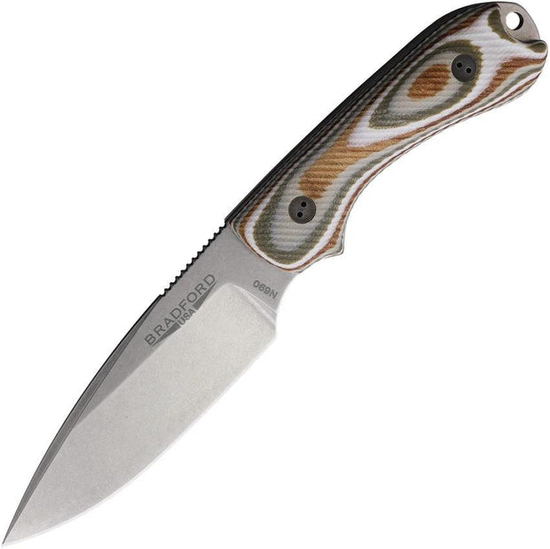 Bradford Knives Guardian 3 Snow Camo 3FE-127-N690 by Bradford Knives
