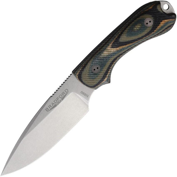 Bradford Knives Guardian 3 Forest G-Wood 3FE-128-N690 by Bradford Knives