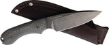 Bradford Knives Guardian 4 3D Black Micarta EDC Tactical Knife N690 Full Tang Rugged For Outdoorsmen by Bradford Knives