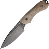 Bradford Knives Guardian 4 3D Natural Micarta 4FE-104N-N690 by Bradford Knives