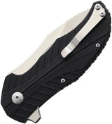 Brous Blades Serrated R Linerlock Satin D2 EDC Knife Limited Run Serialized 250 by Brous Blades