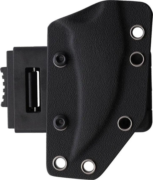 Brous Blades Silent Enforcer Neck Knife Tactical D2 Recurve Blade with Tek Lok Kydex Belt Sheath by Brous Blades