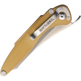 Brous Blades Minikami Folder LE Limited Edition EDC Knife With Copper Handle D2 Satin Blade For Collectors by Brous Blades