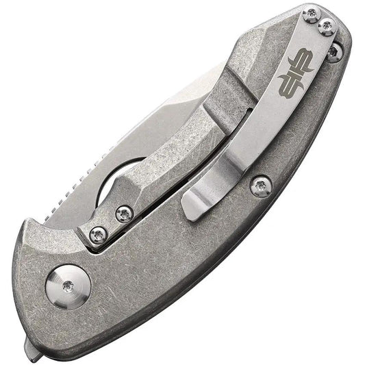 Brous Blades Silent Soldier Flipper SW S35VN Titanium Handle Closed Limited Serial 100 For Collectors by Brous Blades