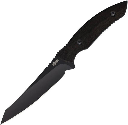 Brous Blades Mac Daddy Fixed Blade BO MACDADDY FIXED BLACKOUT by Brous Blades