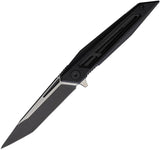 Brous Blades Gaviton Linerlock Black GRAVITON BLACK/SATIN by Brous Blades