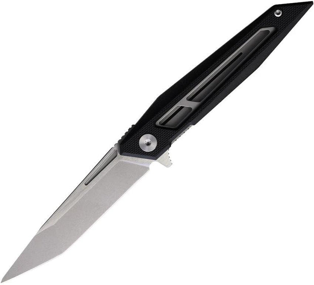 Brous Blades Gaviton Linerlock Black GRAVITON GRAY/SATIN by Brous Blades