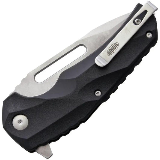 Brous Blades Reloader Linerlock Knife Stonewash Finish 3.75in Blade Extended Tang EDC Ready by Brous Blades