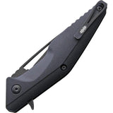 Brous Blades Division Linerlock Acid SW Folding Knife For Premium Everyday Carry With 4.5 Inch Acid Washed Blade by Brous Blades