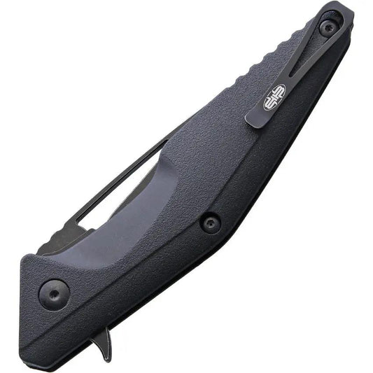 Brous Blades Division Linerlock Acid SW Folding Knife For Premium Everyday Carry With 4.5 Inch Acid Washed Blade by Brous Blades