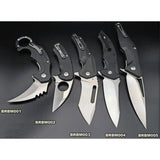 Brous Blades Division Linerlock Folding Knife Satin 4.5In Blade Extended Tang EDC Enthusiasts by Brous Blades