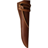 Brisa Yakut Knife 125 Survival Knife With Carbon Steel Blade Siberian Elm Wood Handle Leather Sheath by Brisa
