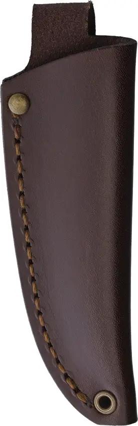 Brisa PK70FX Fixed Blade Knife Ivory Micarta Handle Satin 12C27 Sandvik Blade Full Tang Leather Belt Sheath EDC by BRISA